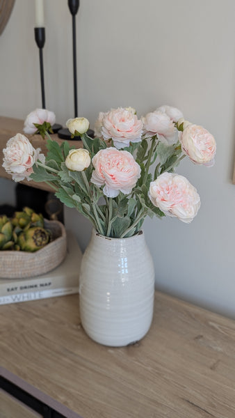 Pastel Pink Ranunculus Stem