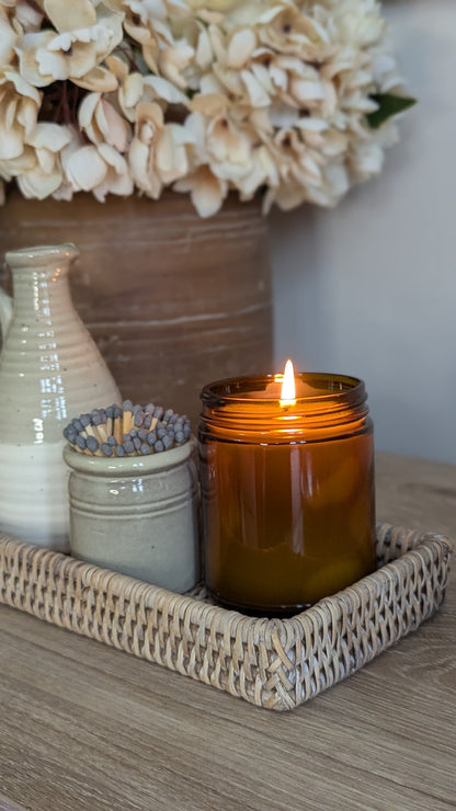 Small Rectangular Rattan Tray