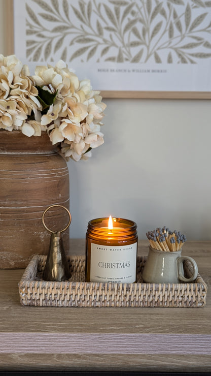 Small Rectangular Rattan Tray