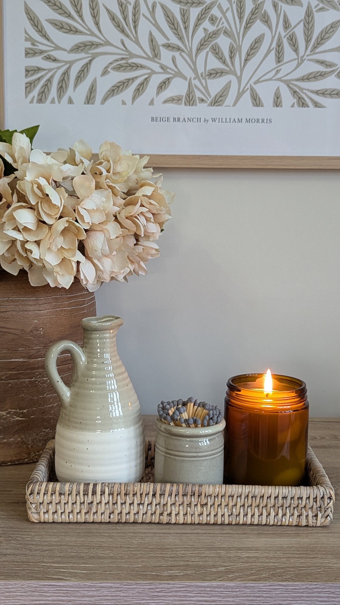 Small Rectangular Rattan Tray