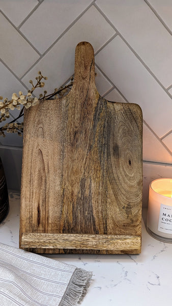 Mango Wood Recipe Stand