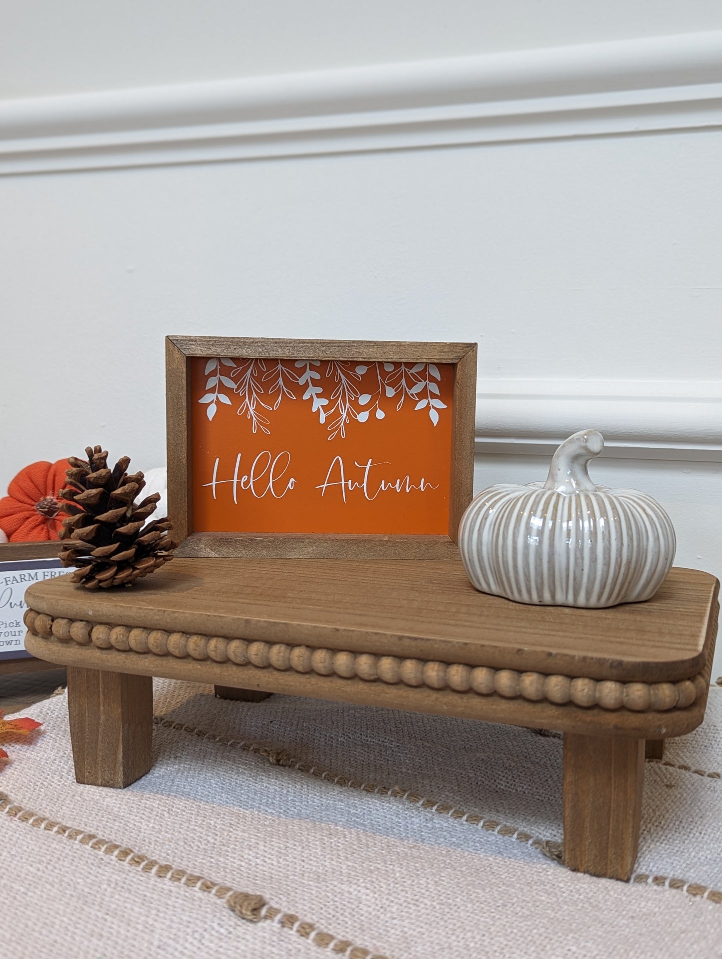 Mini Rectangular Autumn Plaques