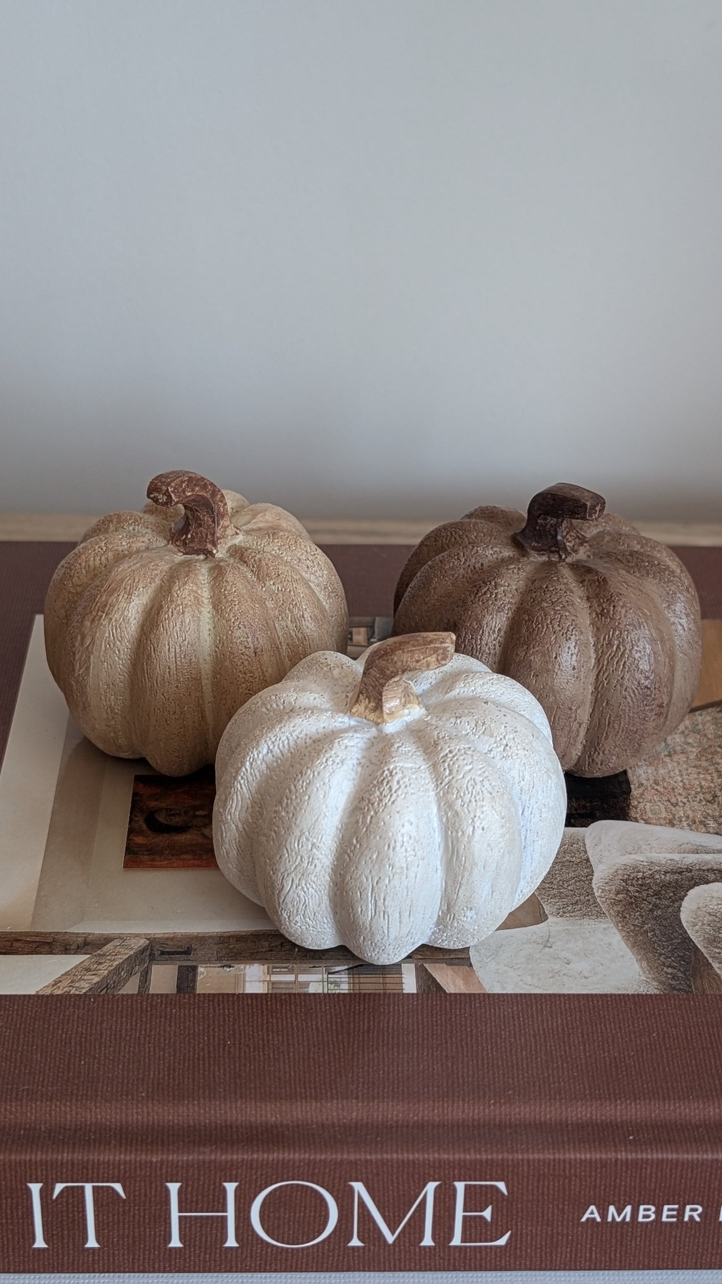 Resin Pumpkin Set