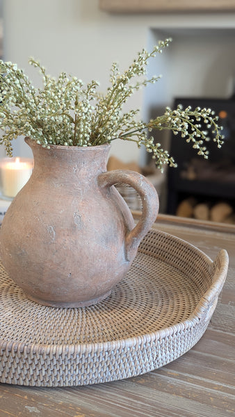 Round Rattan Trays