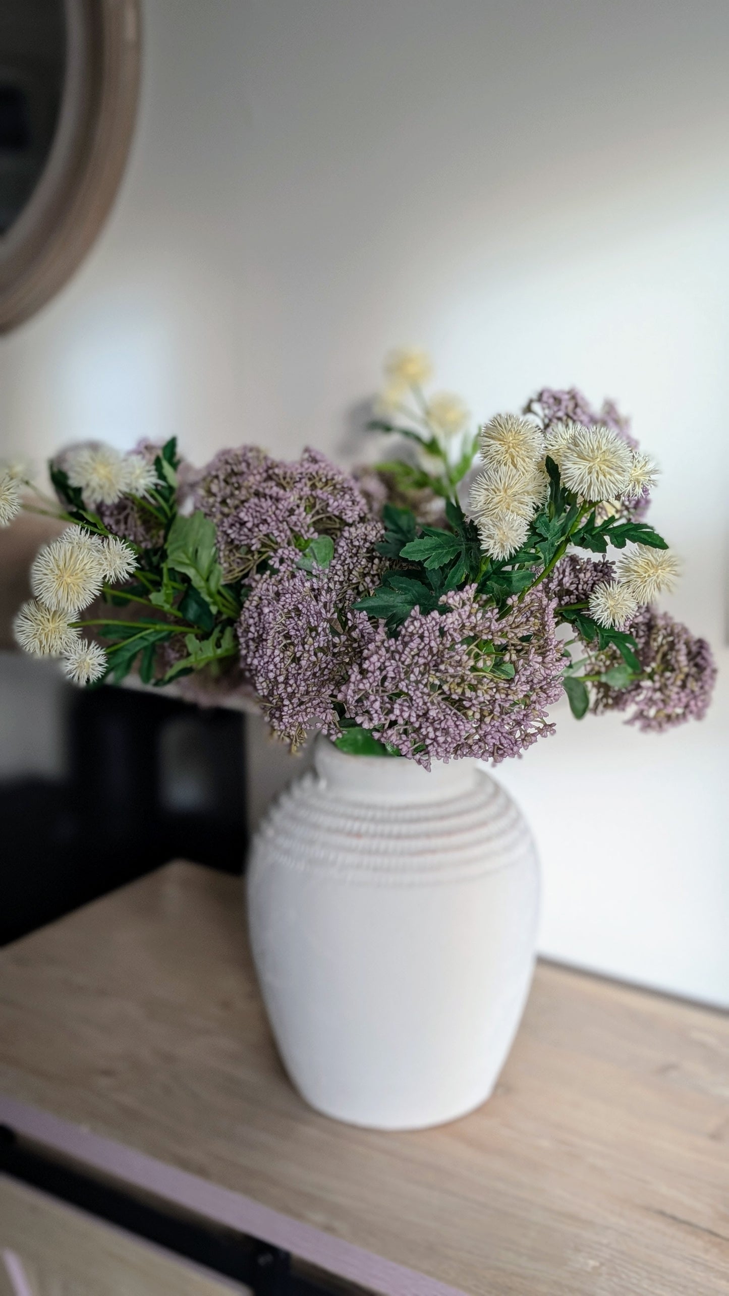 Purple Sedum Spray