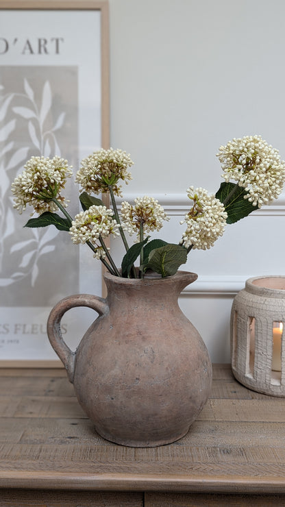 Rustic Brown Jug Vase