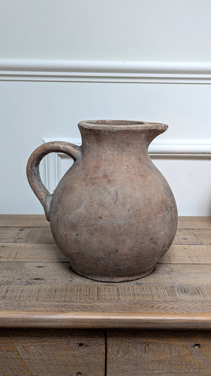 Rustic Brown Jug Vase