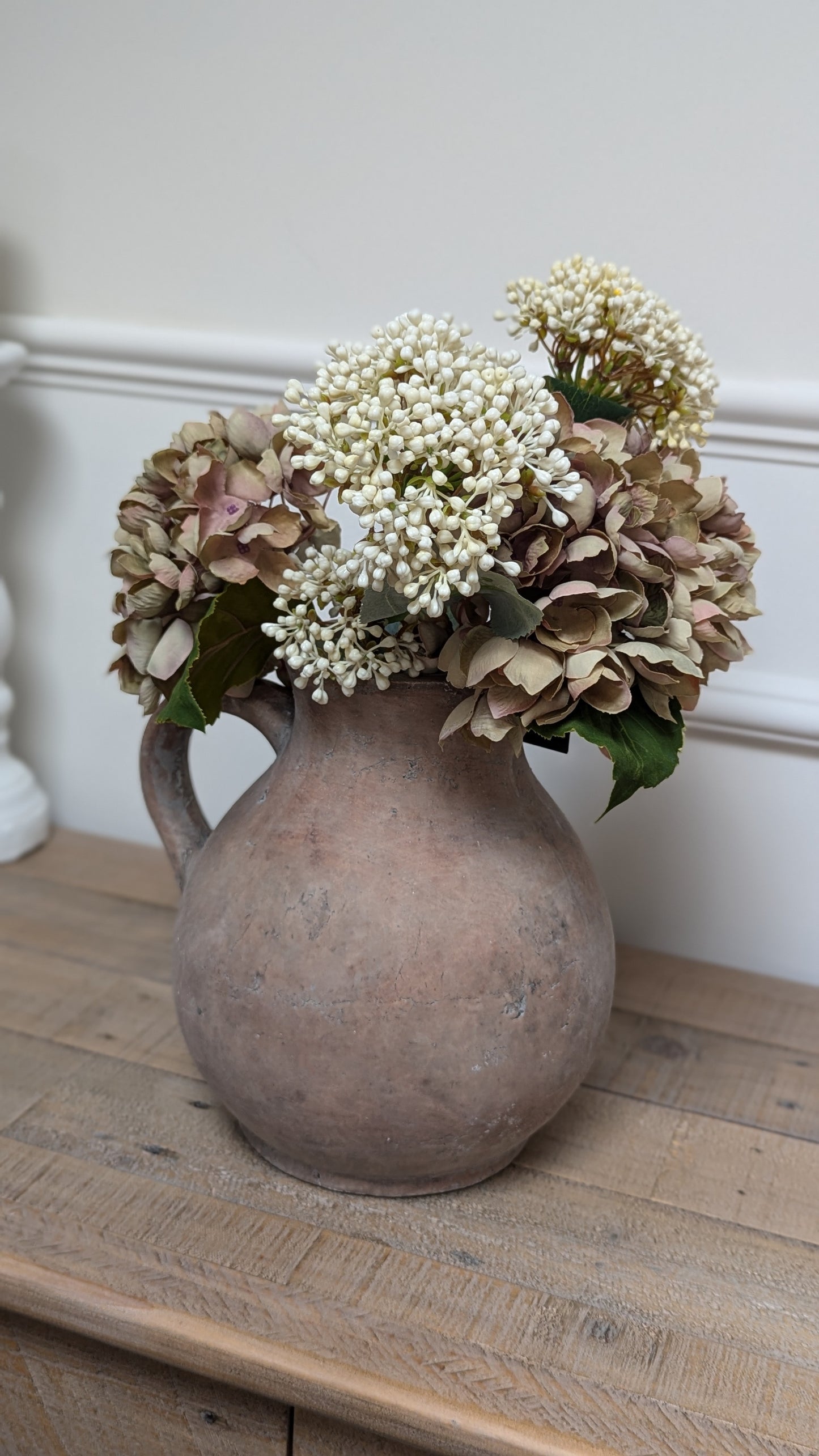 Rustic Brown Jug Vase