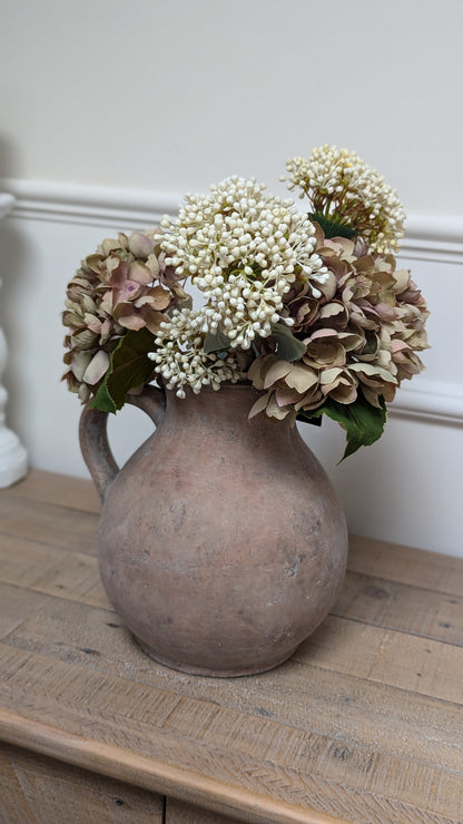 Rustic Brown Jug Vase