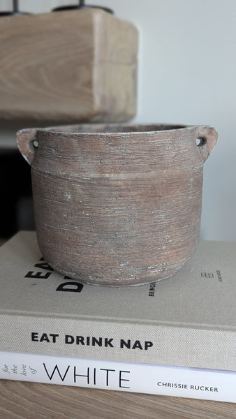 Rustic Brown Pot