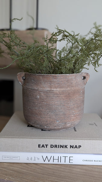 Rustic Brown Pot