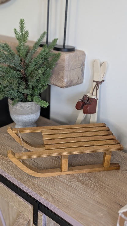 Wooden Sled