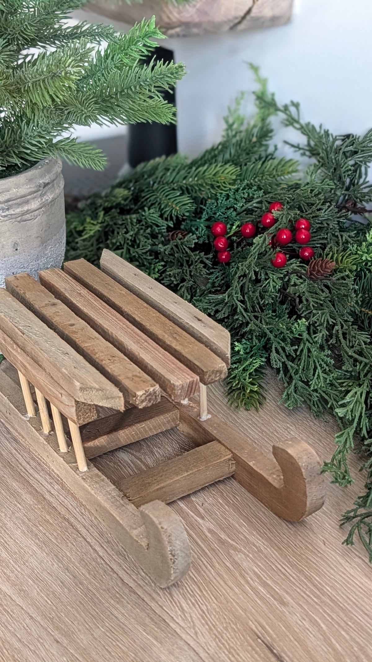 Rustic Wooden Sleighs