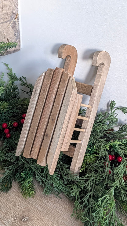 Rustic Wooden Sleighs
