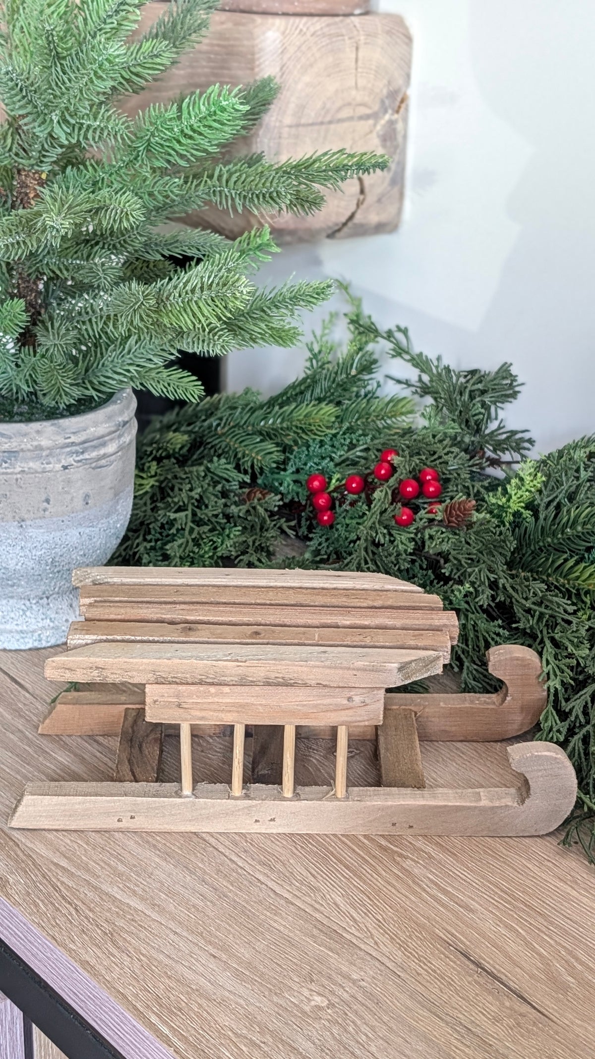 Rustic Wooden Sleighs