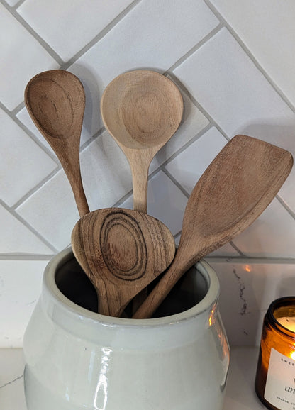 Set of 4 Wooden Spoons