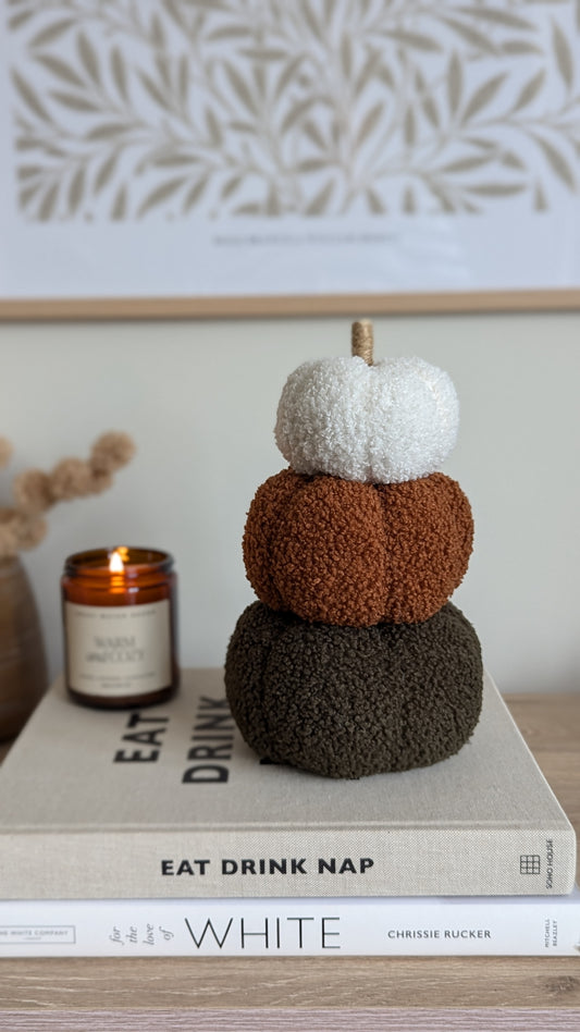 Sherpa Pumpkin Stack