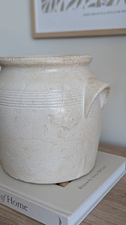 Rustic Glazed Pot