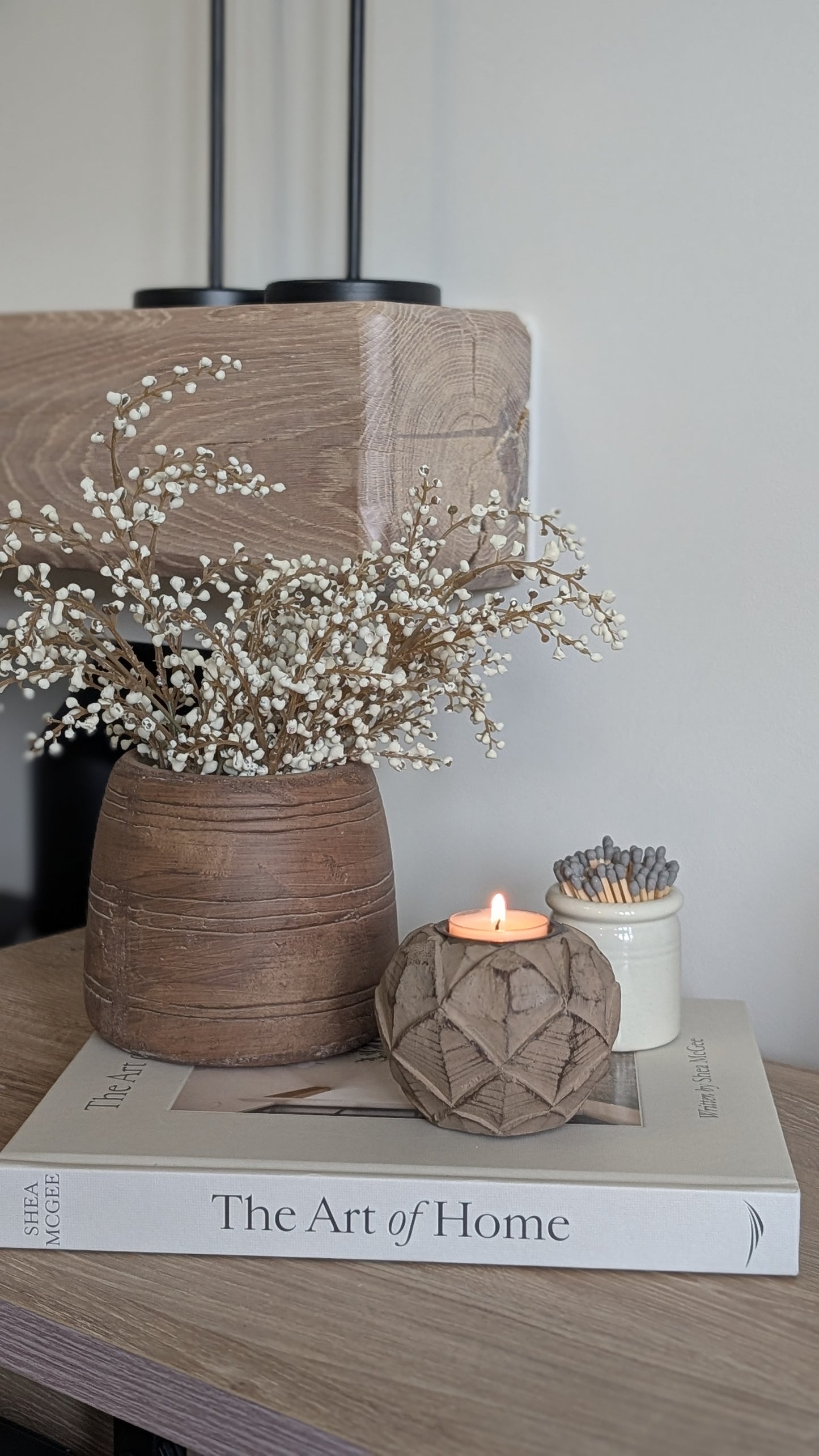 Rustic Tealight Holders