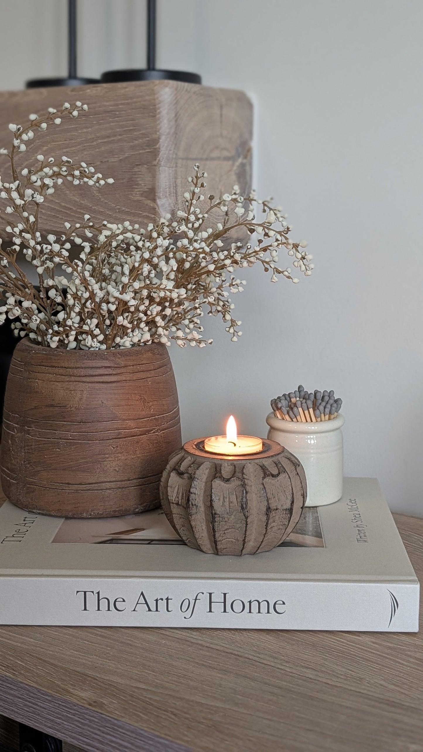 Rustic Tealight Holders