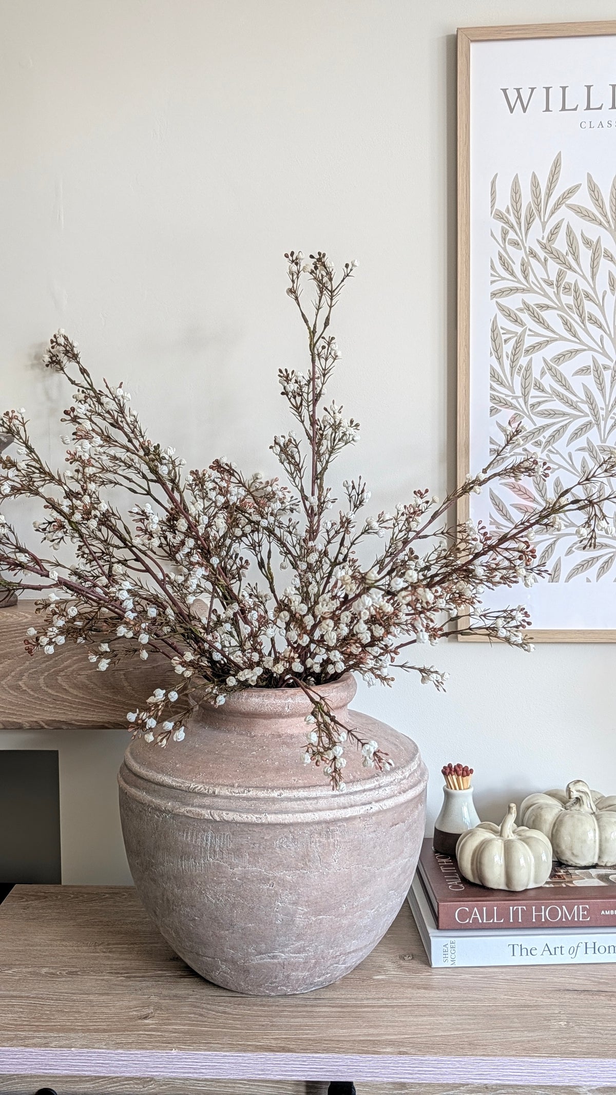 Autumn Gypsophilia Spray
