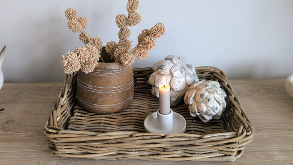 Wicker Styling Tray