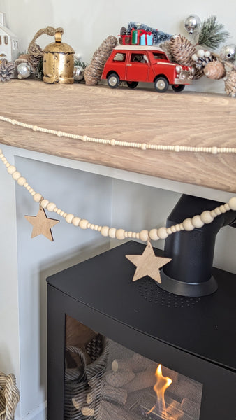 Beaded Star Garland