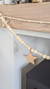 Beaded Star Garland