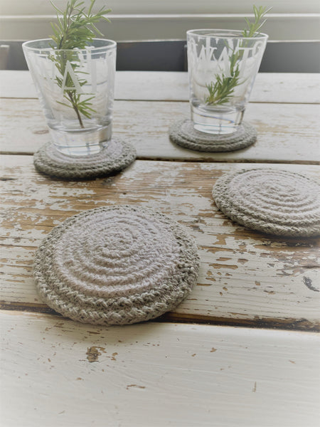 Recycled Cotton Placemats and Coasters