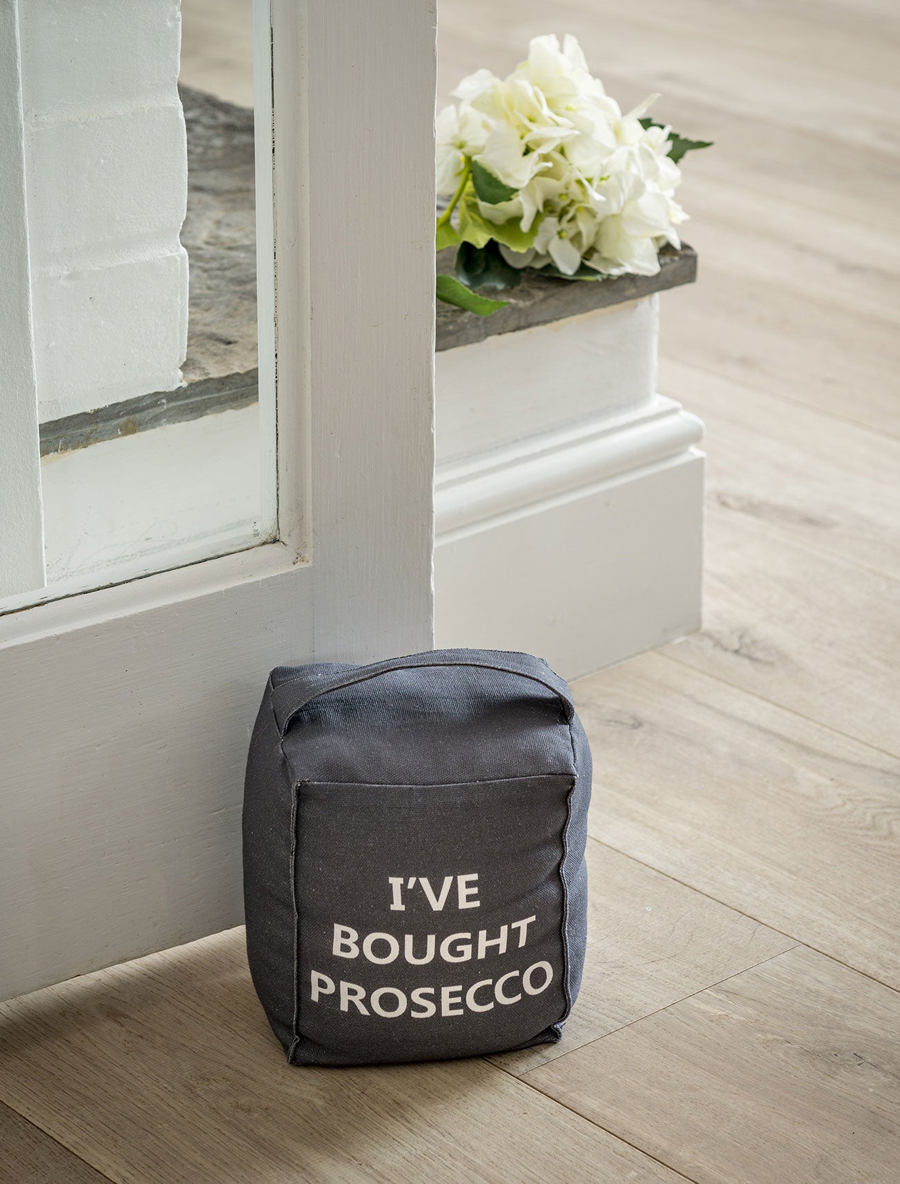 Prosecco Door Stop