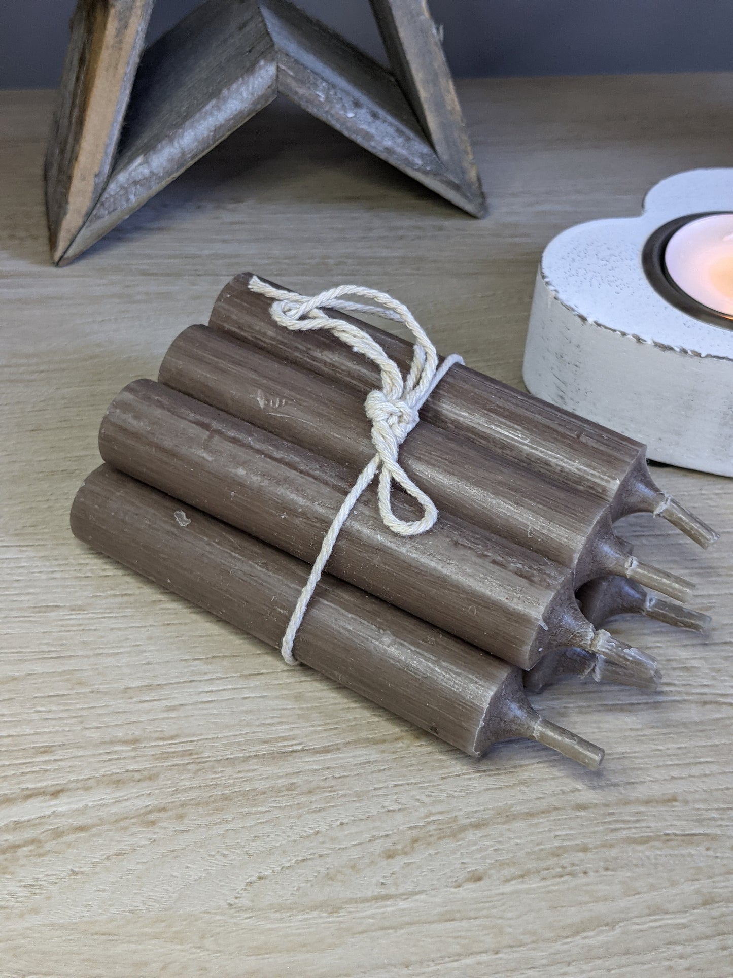 Set of 6 Dinner Candles