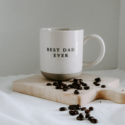 Stoneware Best Mom/Dad Mug