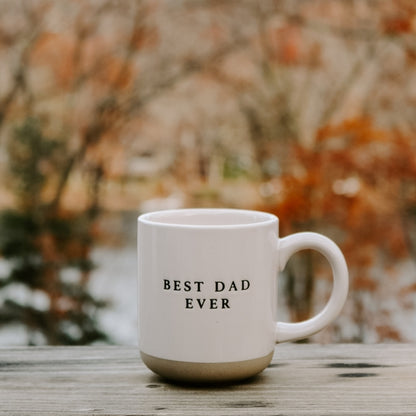 Stoneware Best Mom/Dad Mug