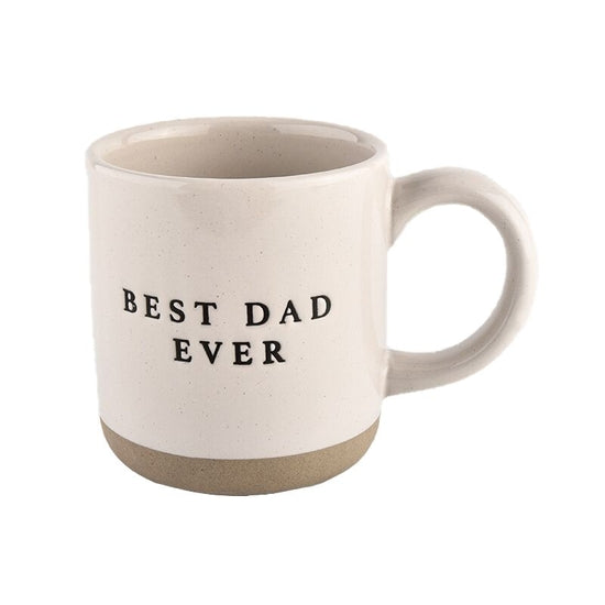 Stoneware Best Mom/Dad Mug