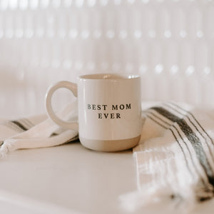 Stoneware Best Mom/Dad Mug