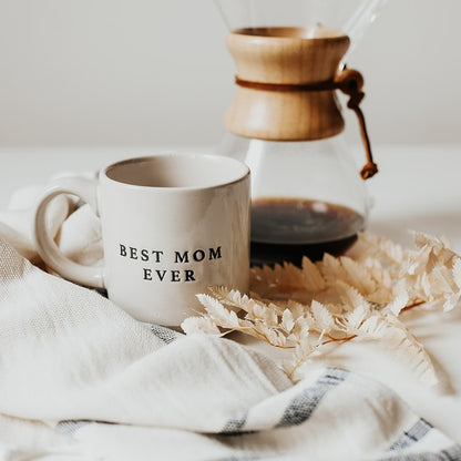 Stoneware Best Mom/Dad Mug