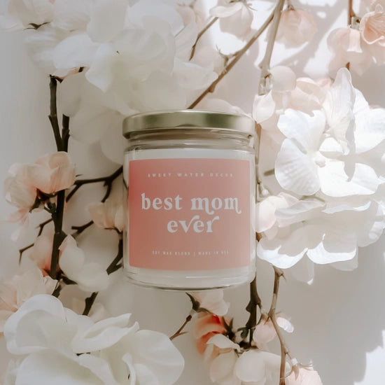 Best Mom Ever Candle Jar