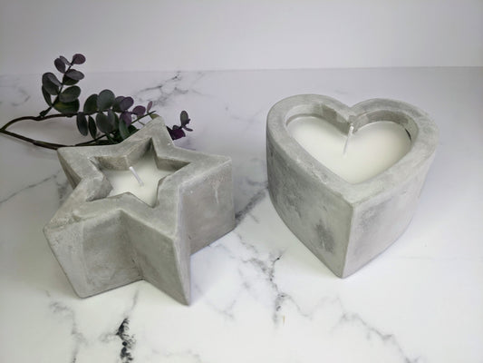 Concrete Effect Tea Light Holders
