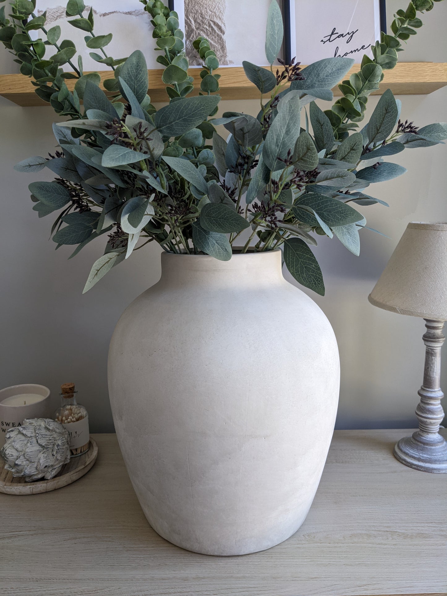 Large Darcy Stone Vase