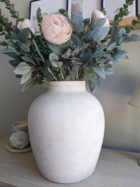 Perfectly Imperfect Large Darcy Stone Vase