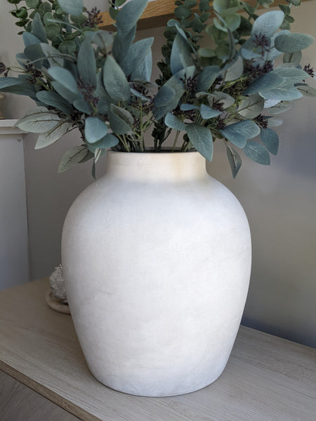 Perfectly Imperfect Large Darcy Stone Vase