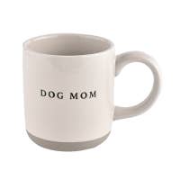 'Dog Mom' Stoneware Mug