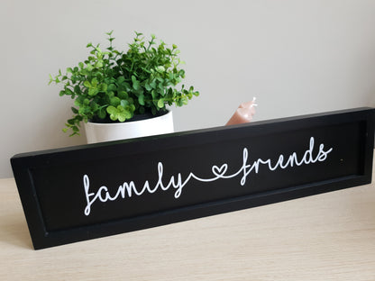 Black Scripted Plaques