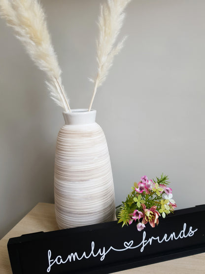 Black Scripted Plaques