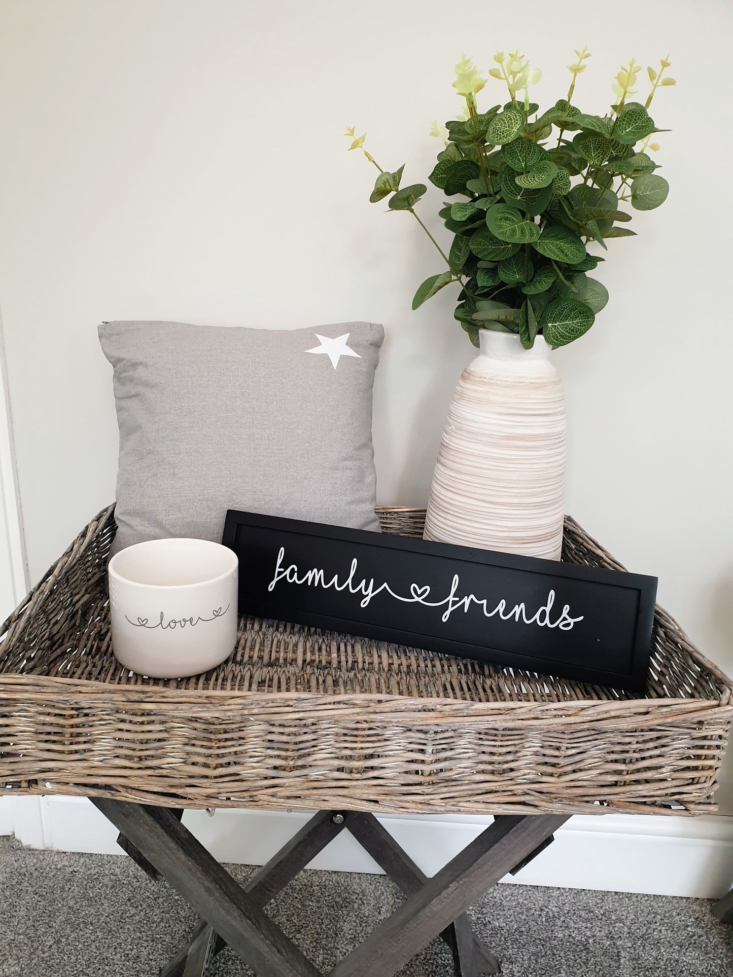 Black Scripted Plaques