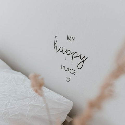 Happy Place Wall Sticker