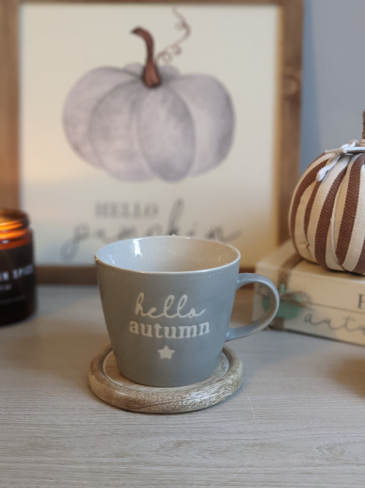 Hello Autumn Mug