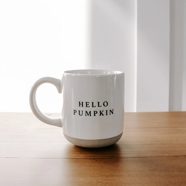 Hello Pumpkin Stoneware Mug