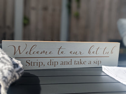 Hot Tub Signs
