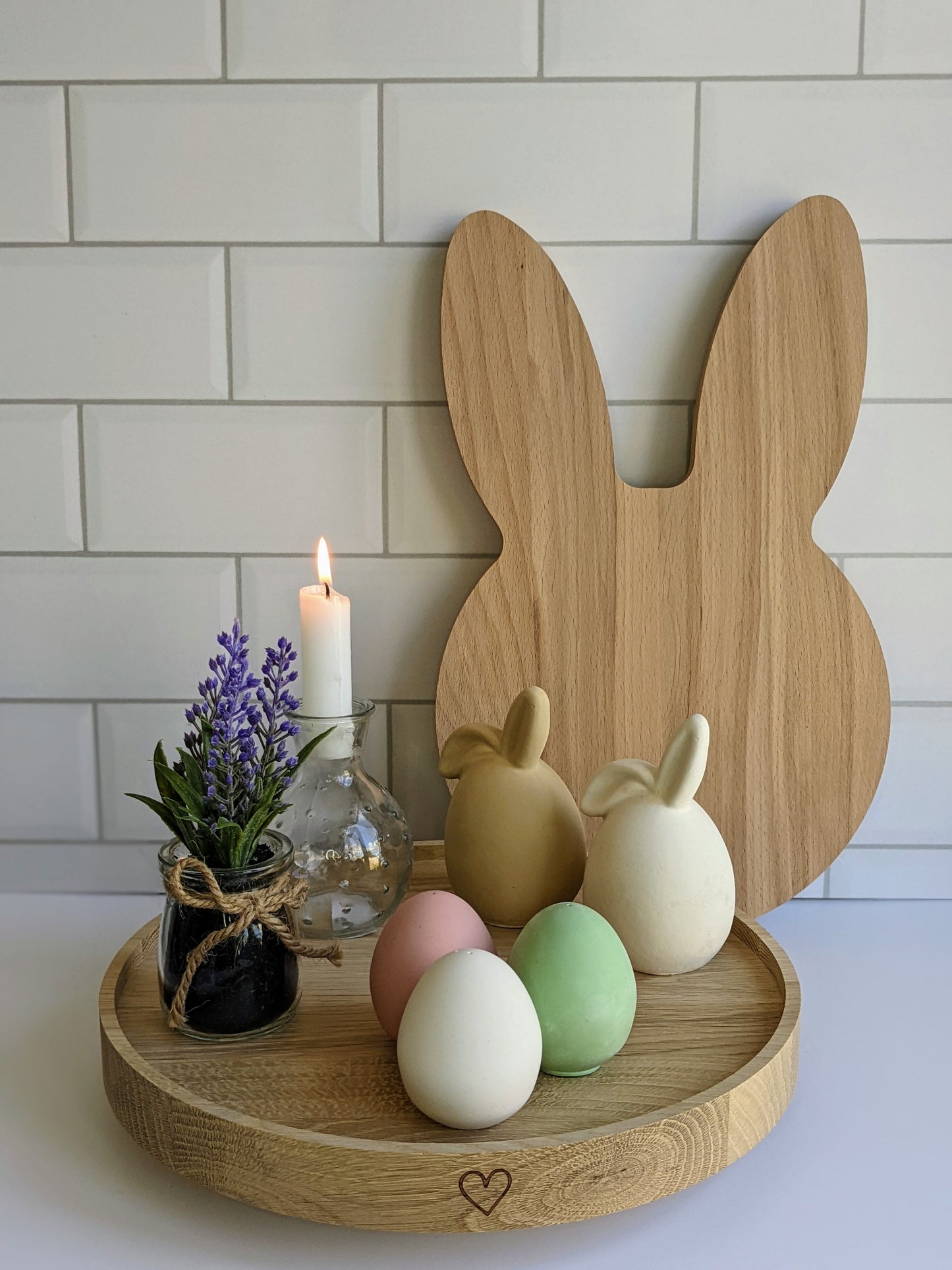 Jesmonite Egg Ornament